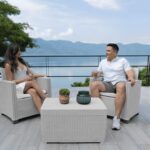 Muebles de plástico para jardines en Puerto Rico: ligeros y duraderos